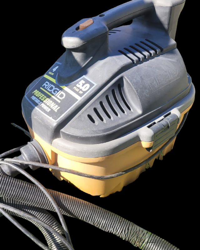 Ridgid portable power wet/ dry shop vaccuum. I deliver! in Power Tools in St. Albert - Image 3