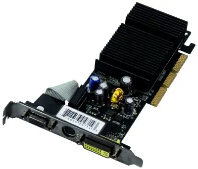 XFX NVidia GeForce® 6200 512M AGP 8X Low Profile Graphics, View more