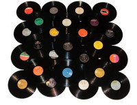 Vinyl Records Unsleeved 45s Lot of 50 or 100