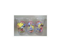 1988 Mickey Mouse 60th Anniversary 1928, 1938 & 1988 Glasses