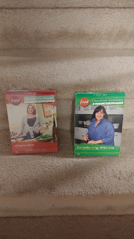 Food Network 6 DVD Cooking Sets Barefoot Contessa Quick Meals in CDs, DVDs & Blu-ray in Markham / York Region