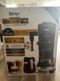 Ninja dual brew coffee machine 