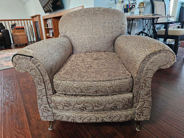 Antique Easy Chair in Chairs & Recliners in Cape Breton