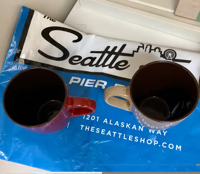 SEATTLE MUGS - brand new!!  $10 for both! in Kitchen & Dining Wares in Ottawa - Image 6