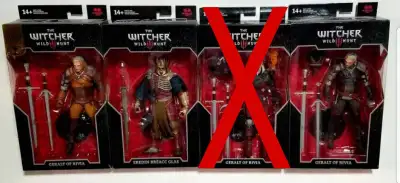 McFarlane Toys The Witcher action figures