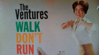 vintage Vinyl LP - THE VENTURES Walk Don't Run 1960