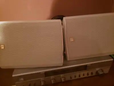 Elevate your audio experience with these Russound OB-5.1 outdoor/indoor speakers, delivering 10-100W...