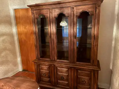 Walnut hutch for sale, View more