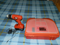 Black and Decker GC1800 / GC180WD 18V Drill, 1 Battery and Cover