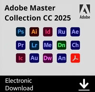 Adobe 2025/*2026 Illustrator, Photoshop, Acrobat, and more.., View more
