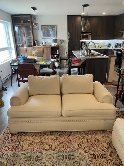 Renaissance (maker) loveseat sofa, View more