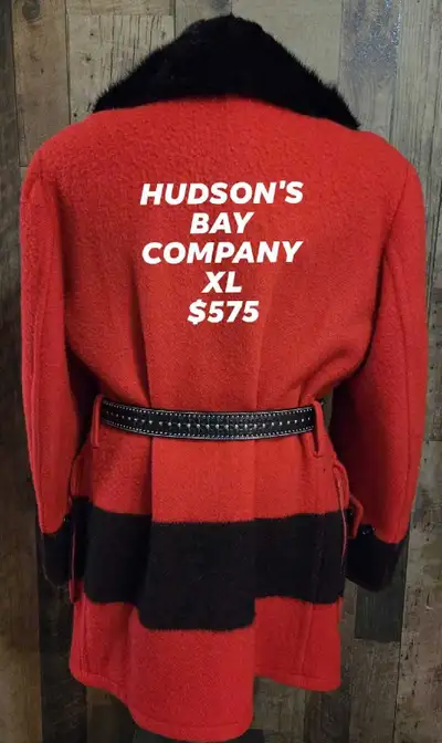 Hudson's Bay Company wool coat women's size XL , View more