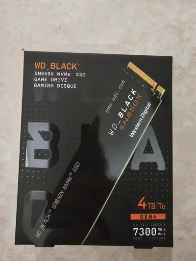 WD_Black NVME M.2 SSD 4TB, View more
