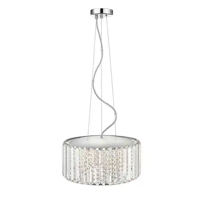 OVE Decors Patience LED Chandelier - Crystal Accents - $95