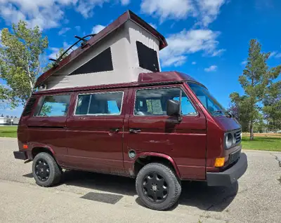 Lovingly maintained and thoughtfully upgraded, this 1991 VW Westfalia (“Pete”) has travelled coast t...