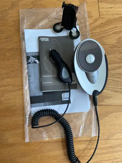 Jabra Bluetooth Speaker phone Car Kit w/manual,, View more