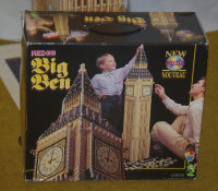 Vintage Wrebbit PUZZ-3D Big Ben 1483 piece 3D jigsaw puzzle