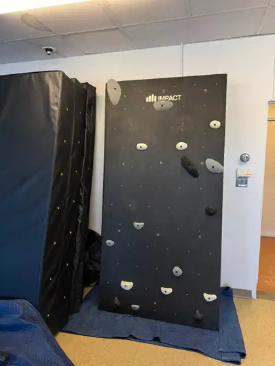 Climbing Wall and Mats/  commercial quality Impact Climbing wall, View more