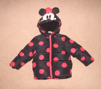 Minnie Mouse Winter Jacket, Clothes, Dresses - sz 3T, 4T