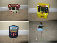 Electronic Handheld Games Lot of 4 USED