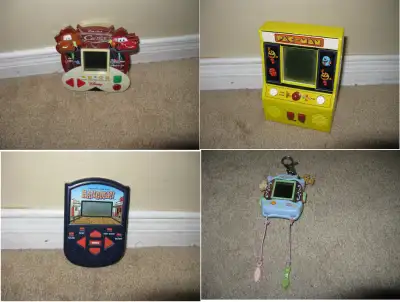 Electronic Handheld Games Lot of 3 USED, View more