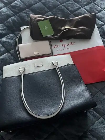 Kate Spade large tote bag and wallet, View more