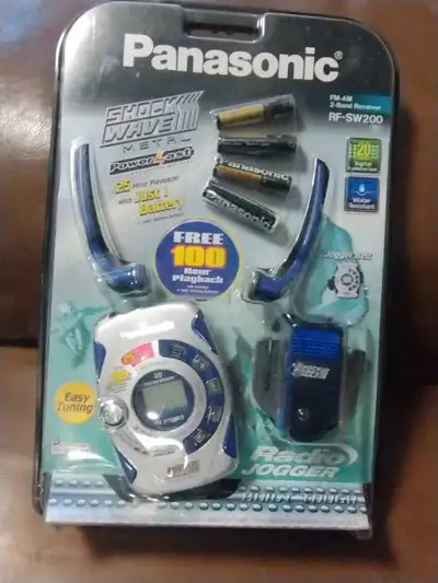 Panasonic RF-SW200P-A AM/FM Portable ArmBand Radio (Please Read, View more