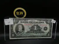 1935 Canada $1 BC-1 A VF Banknote!!!!