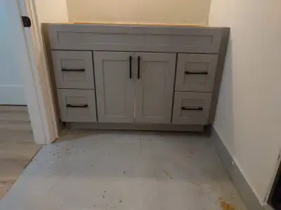washroom Vanity Cabinets Countertops Solid Wood , View more