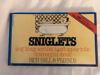 Sniglets by Rich Hall $15 each, 1984 paperback, View more
