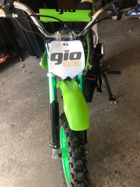  Green electric Gio dirtbike 