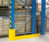 PALLET RACKING AISLE GUARDS, AISLE PROTECTORS, LOWEST PRICING.