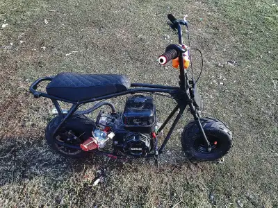 Get ready to zip around with this mini bike, powered by a 195cc Kohler engine, that is a blast to ri...