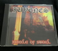 Iuvenes-Riddle of Steel CD 2000 No Colours Records Black Metal 