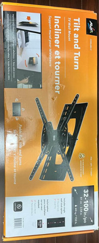 TV wall mount - tilt and turn 32-100 inch