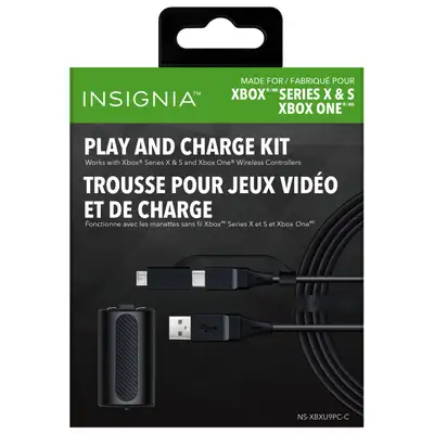 Insignia Play & Charge Kit for Xbox Series X|S & Xbox One, View more