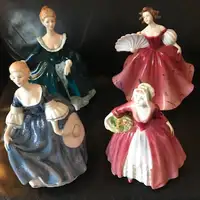 Full-sized ROYAL DOULTON FIGURINES; Vintage, Retired, MINT*