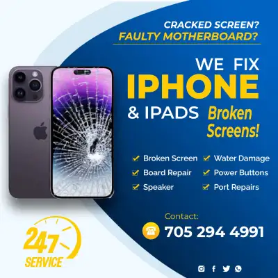 IPHONE REPAIR BARRIE - INNISFIL-705 294 4991, View more