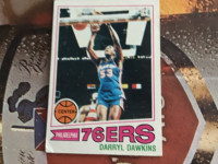 1977-78 TOPPS basketball Darryl Dawkins rookie card