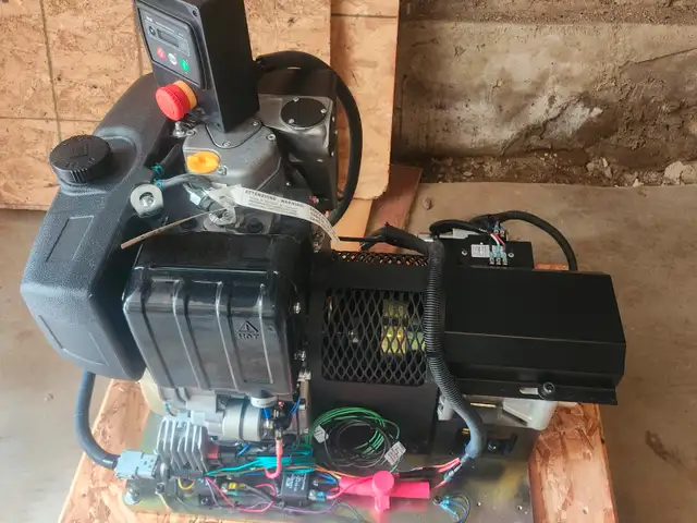 New diesel generator for charging batteries62864364668931122