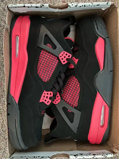 Jordan Red Thunder 4s, View more