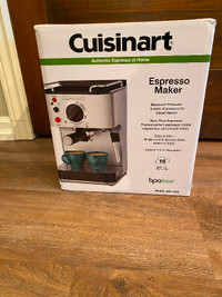 Cuisinart Espresso machine (Brand new in box)
