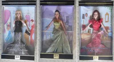 Three vintage barbie dolls from the Style Set Collection. These are all Collector Editions and none...