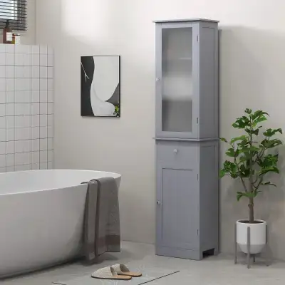 Tall Bathroom Cabinet, Bathroom Storage Cabinet with Drawers, View more