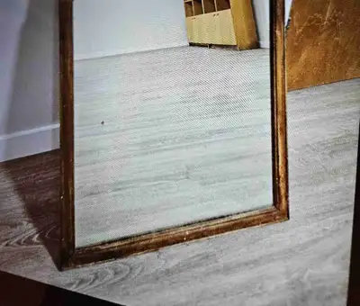 large, solid wood mirror, View more