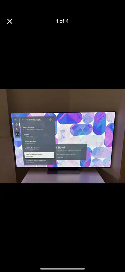 LG OLED evo 65C2 65 inch 4K Smart TV, View more