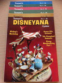 Disneyana Update Magazines Lot of 36