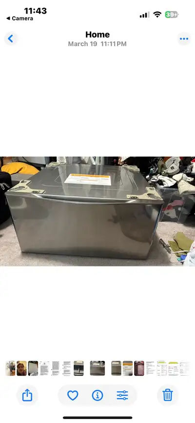 LG Pedestals for washer and dryer , View more
