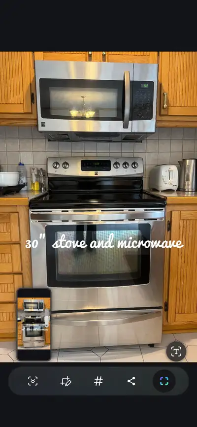 Stove and Microwave, View more