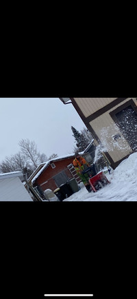 Snow shoveling / snow blowing 